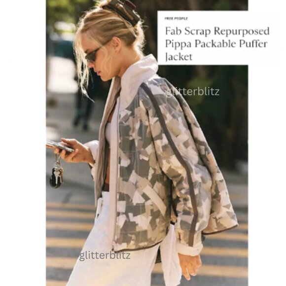 Free People Pippa Packable Puffer Jacket - XL - Picture 1 of 9